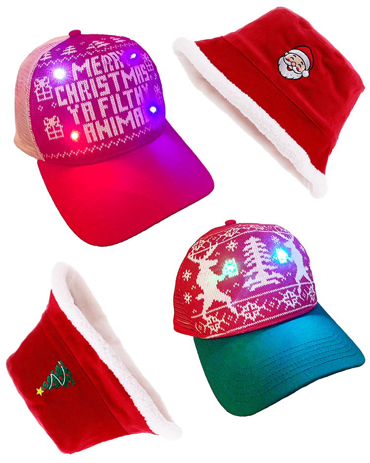 Bucket & caps